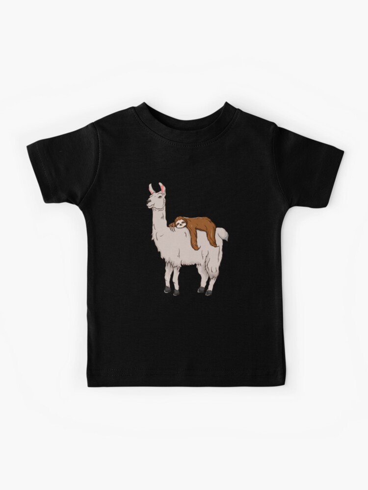 Sloth Riding Llama T-Shirt Funny Sleeping Tee Sloth Riding Llama T-Shirt Funny Sleeping Tee