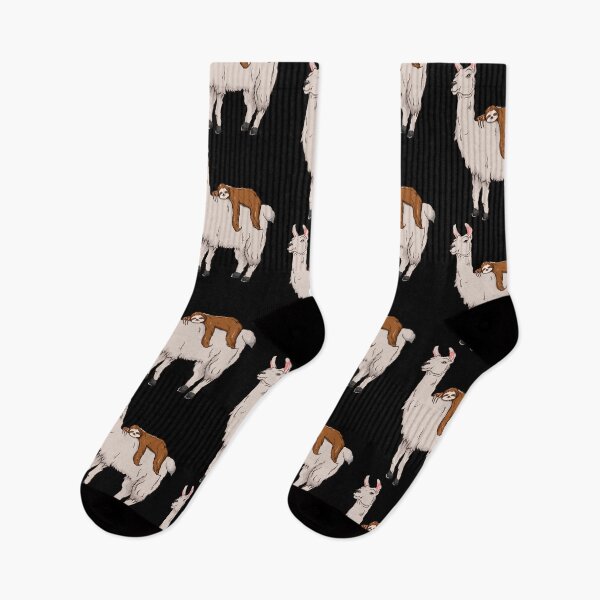 Item preview, Cute & Funny Sloth Sleeping on Llama Friends designed and sold by perfectpresents.