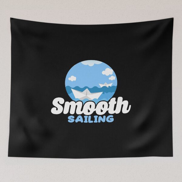 Item preview, Funny Smooth Sailing Nautical Boating Sailor designed and sold by perfectpresents.