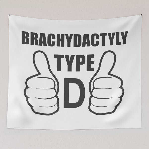 Item preview, Brachydactyly Type D Clubbed Thumbs Up designed and sold by CoolYule.