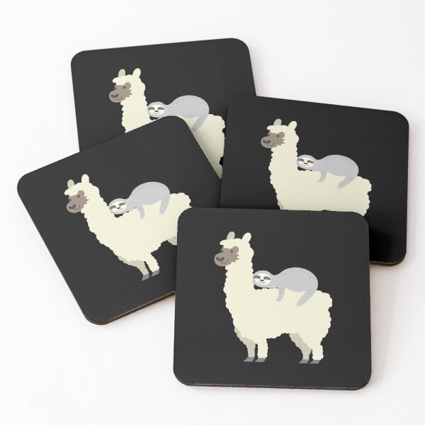 Item preview, Cute & Funny Sloth Riding Llama Best Friends designed and sold by perfectpresents.