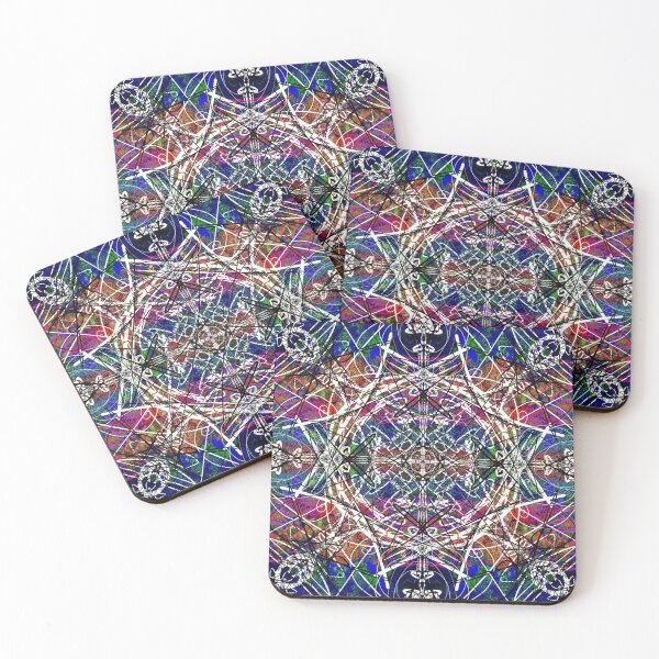 Item preview, Rainbow Mandala mirage  designed and sold by jellyrelish.