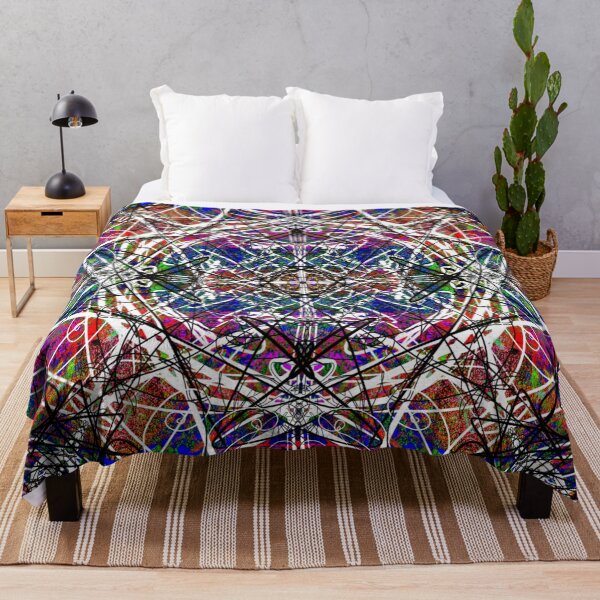 Item preview, Rainbow Mandala mirage designed and sold by jellyrelish.