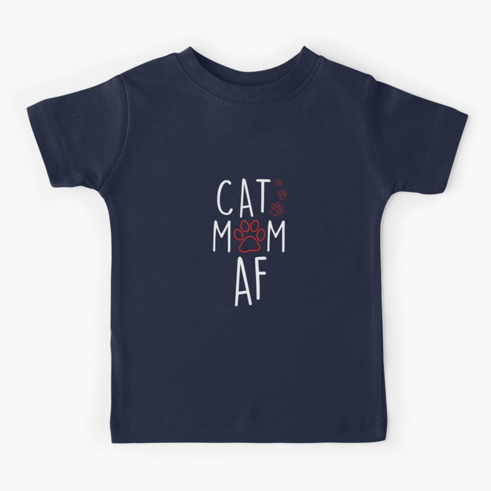 Cat mom shop af shirt