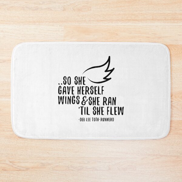 Item preview, She gave herself wings designed and sold by Deb Hart.