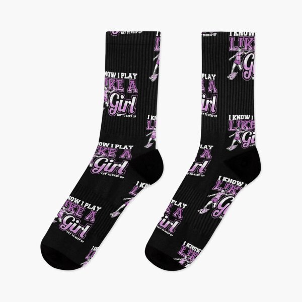 Item preview, I Know I Play Like a Girl, Try To Keep Up Soccer designed and sold by perfectpresents.