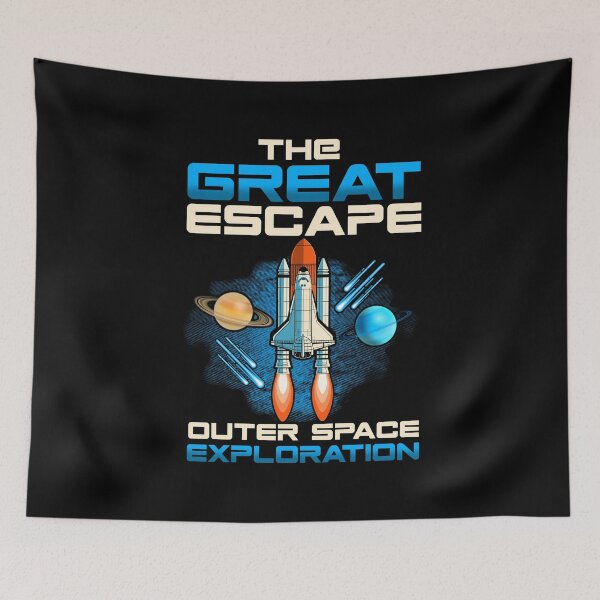 Item preview, The Great Escape Outer Space Exploration Astronaut designed and sold by perfectpresents.