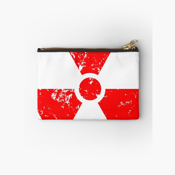 Item preview, red warning Radioactivity energy symbol,  red Radioactivity symbol, designed and sold by Marcin Adrian.