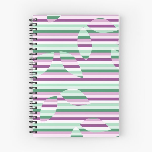 Item preview, Pink Garden Leaves and Stripes designed and sold by Sharon Schwalbe.
