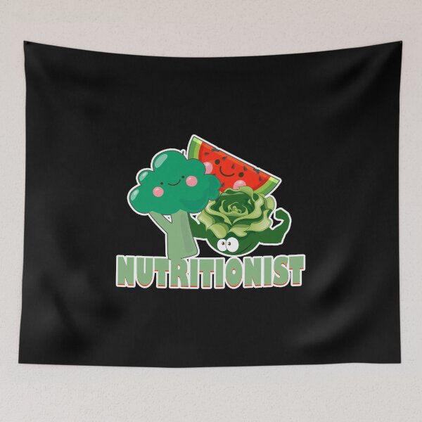 Item preview, Cute Fruit & Vegetables Professional Nutritionist designed and sold by perfectpresents.