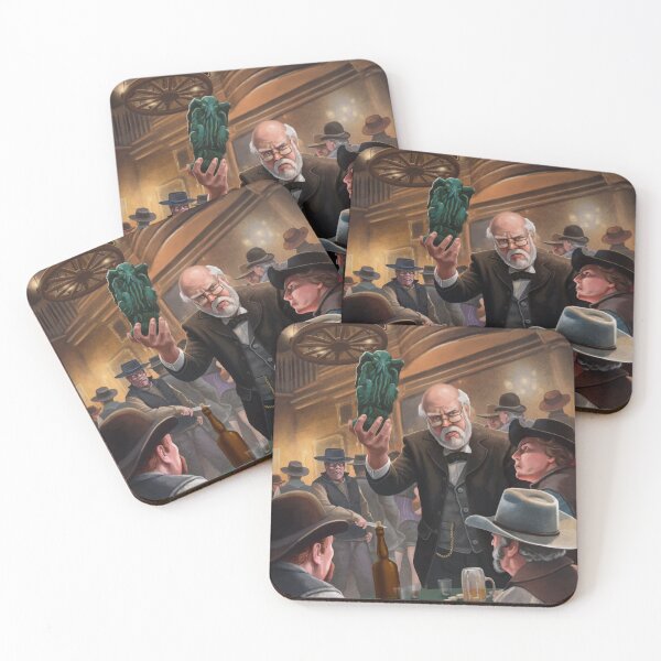 Item preview, Old Man with Idol by M. Wayne Miller designed and sold by Chaosium.