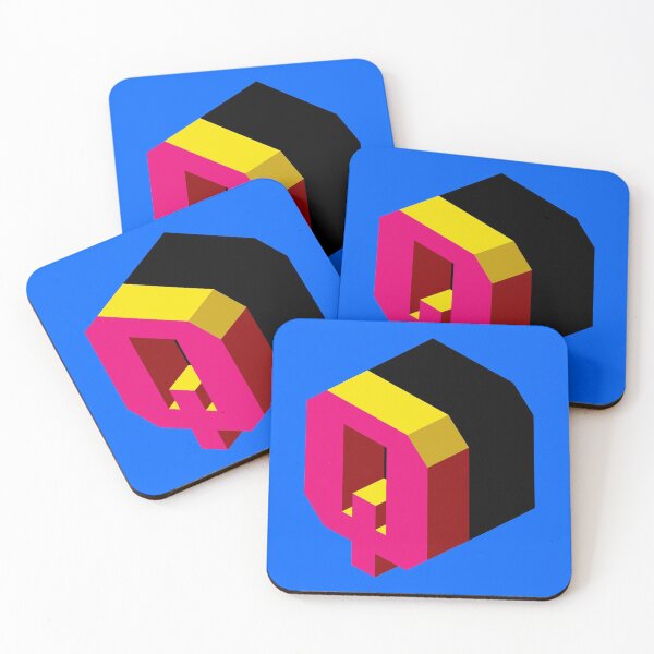 Item preview, Letter Q Isometric Graphic designed and sold by Garaga.