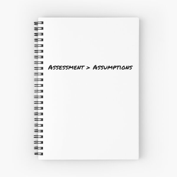 Item preview, Assessment > Assumptions designed and sold by Trent Kennedy.