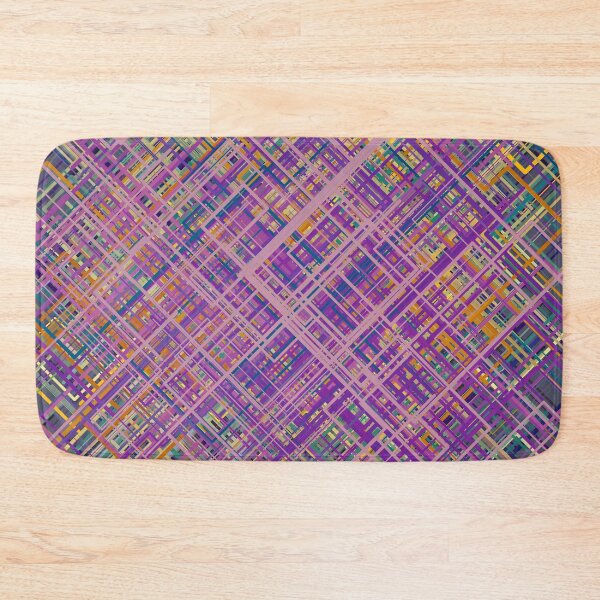 Item preview, Multi-colored Diagonal Line Pattern designed and sold by Lyle Hatch.