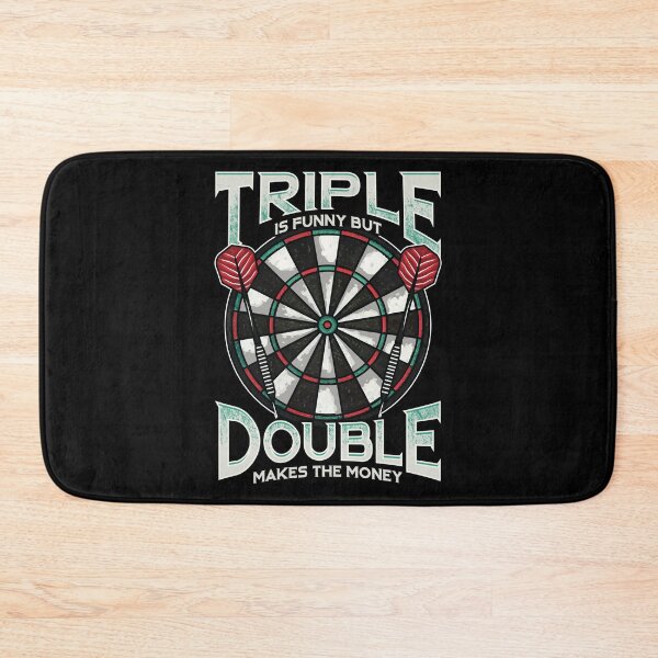 Item preview, Triple Is Funny But Double Makes The Money Darts designed and sold by perfectpresents.