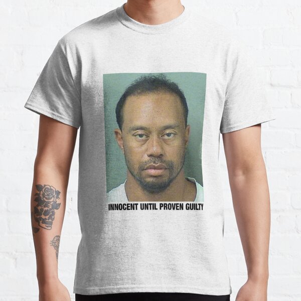 Tiger Woods Mugshot Classic T-Shirt