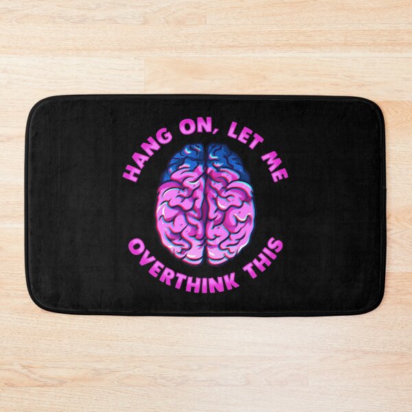 Item preview, Funny Hang On Let Me Overthink This Thinking Pun designed and sold by perfectpresents.