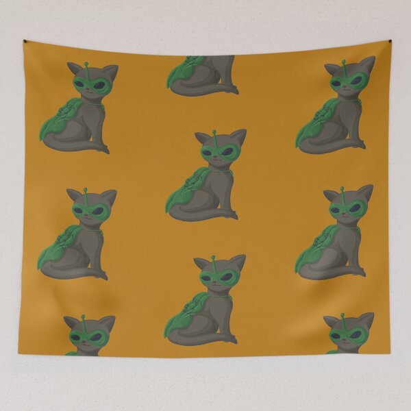 Item preview, Area 51 Cat designed and sold by danielleartsy.