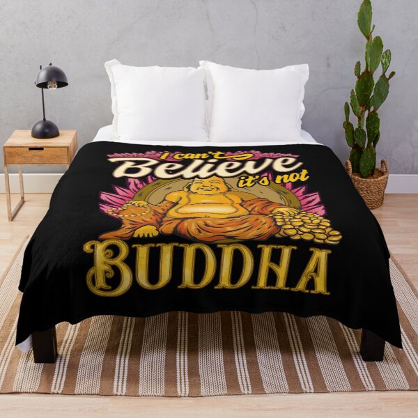 Item preview, Cute I Can't Believe It's Not Buddha Buddhist Pun designed and sold by perfectpresents.