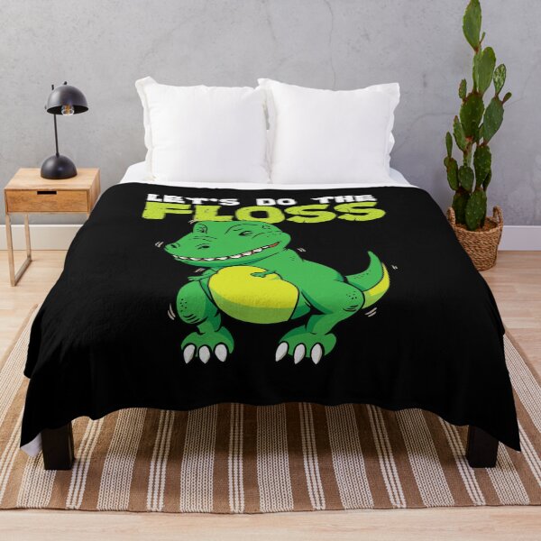 Item preview, Let's Do The Floss Cute Dinosaur Flossing T-Rex designed and sold by perfectpresents.