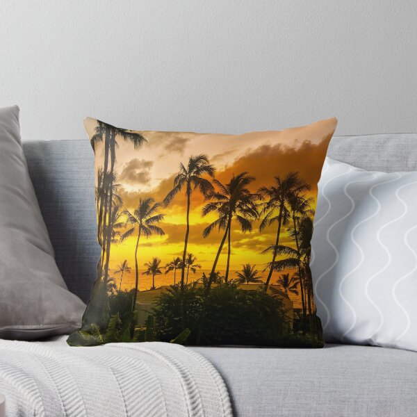 Item preview, Tropical Gold and Tangerine Hawaiian Sunset Art Photo designed and sold by DEC02.