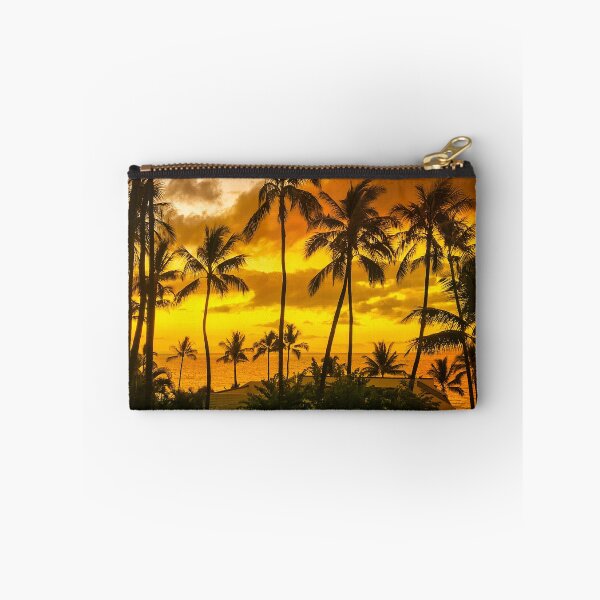 Item preview, Tropical Gold and Tangerine Hawaiian Sunset Art Photo designed and sold by DEC02.