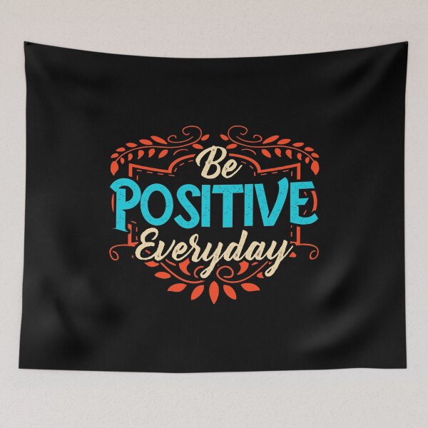 Item preview, Be Positive Everyday Awesome Motivating Optimism designed and sold by perfectpresents.