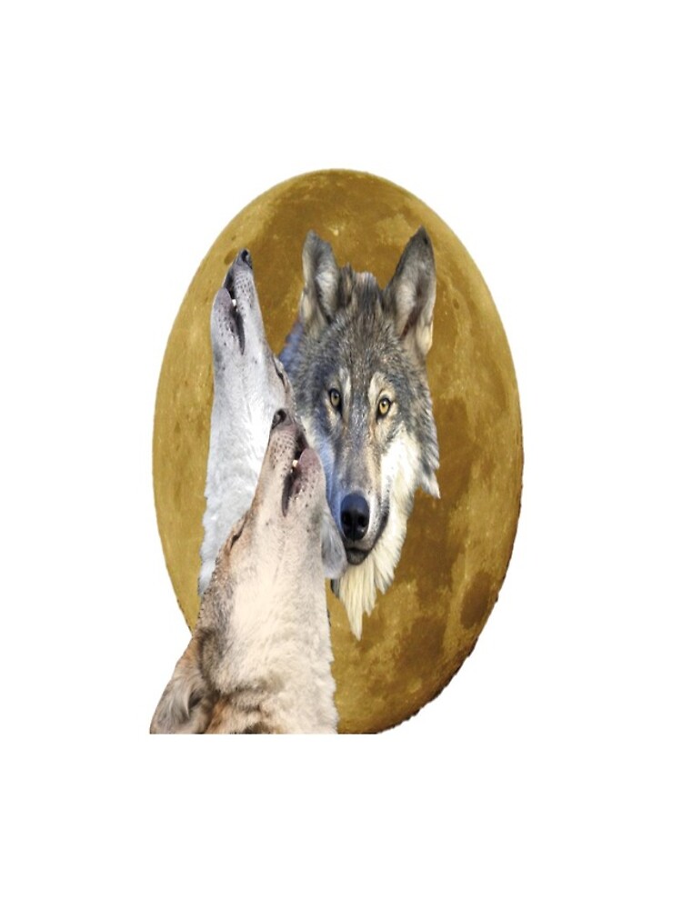 Thumbnail 5 of 5, iPhone Case, Wolves In the Moon designed and sold by pro2ozoa.