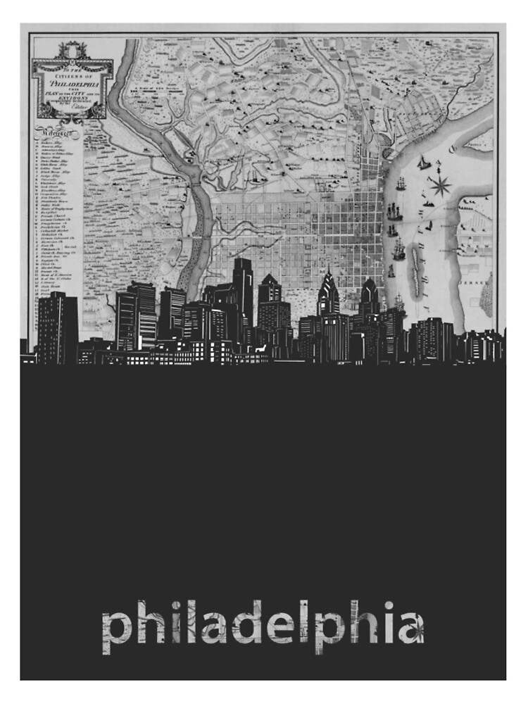 philadelphia skyline by BekimART