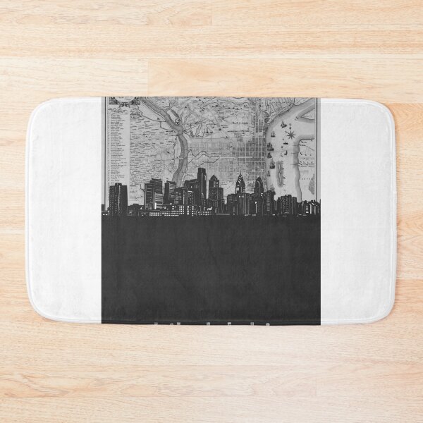 Item preview, philadelphia skyline designed and sold by BekimART.