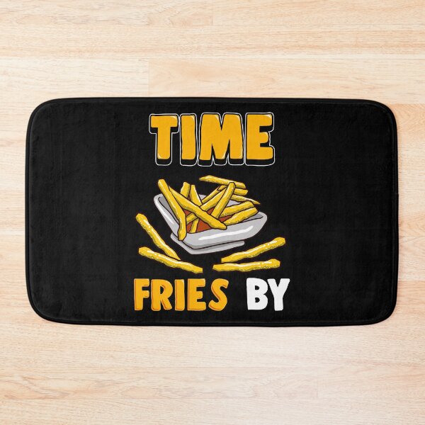 Item preview, Cute Time Fries By Funny French Fry Food Pun designed and sold by perfectpresents.