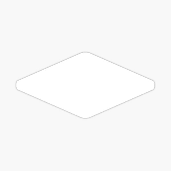 Diamond of Unity - White Sticker