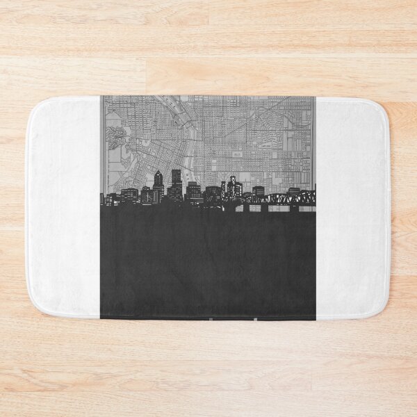 Item preview, portland skyline designed and sold by BekimART.