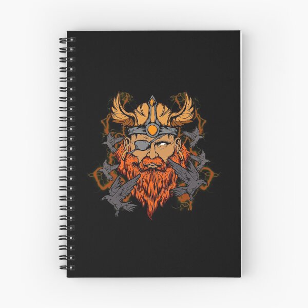 Artikelvorschau, Odin die nordische Mythologie Wikingergott & seine Raben entworfen und verkauft von perfectpresents.