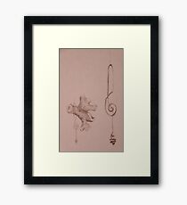 Things and their shadows 2 Framed Print