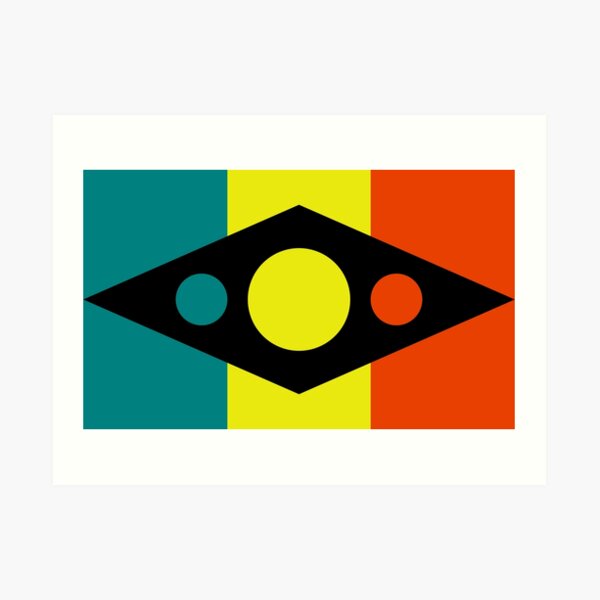 Sol Empire Flag Art Print