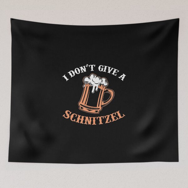 Item preview, I Don't Give A Schnitzel German Beer Oktoberfest designed and sold by perfectpresents.