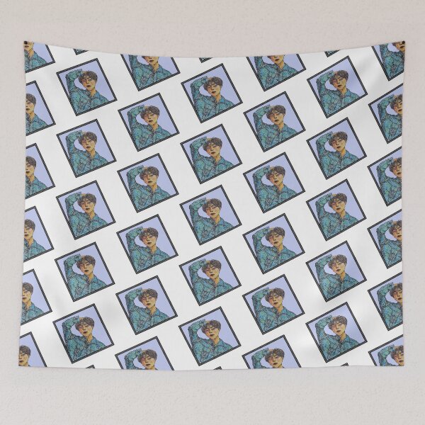 Item preview, Jimin BTS Pointalism Portrait designed and sold by HollyGDolly22.