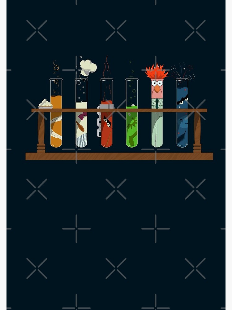 Thumbnail 3 of 3, Spiral Notebook, Muppet Science - Chemistry designed and sold by TenkenNoKaiten.