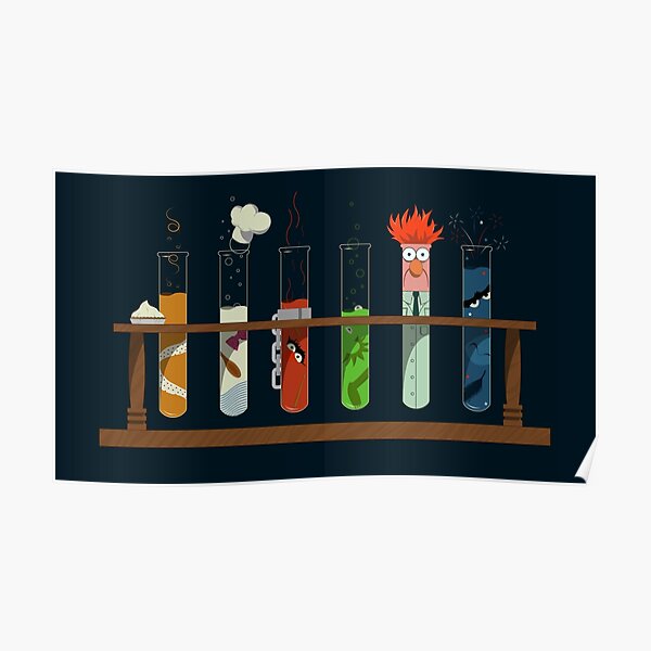 Muppet Science - Chemistry Poster
