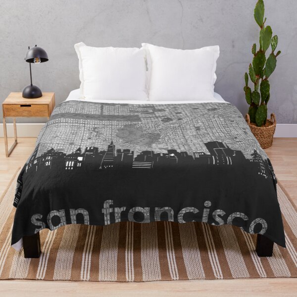 Artikelvorschau, Skyline von San Francisco entworfen und verkauft von BekimART.
