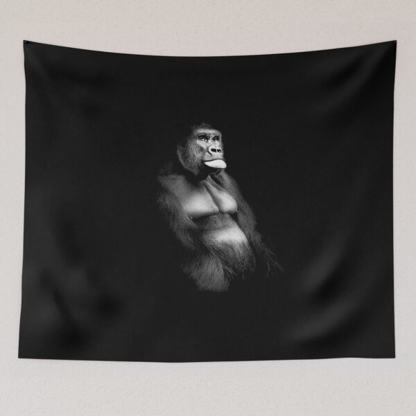 Item preview, Silverback Gorilla Art Design for Ape Lovers designed and sold by webdango.