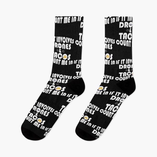 Item preview, Funny If It Involves Drones & Tacos Count Me In designed and sold by perfectpresents.