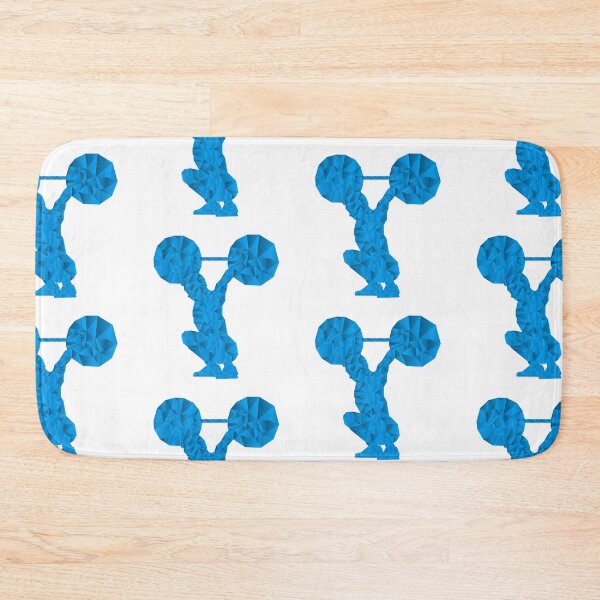 Item preview, Weightlifter in blue designed and sold by MUZA9.