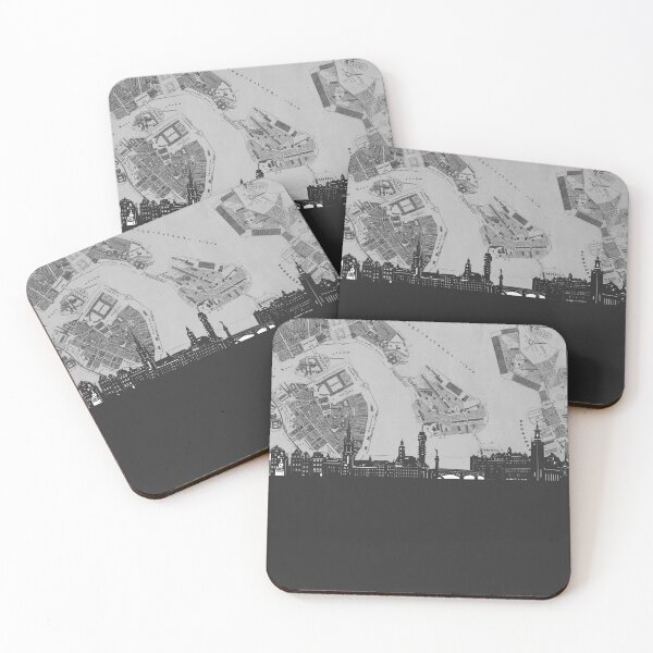 Item preview, stockholm skyline designed and sold by BekimART.