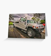 Road Train Greeting Card