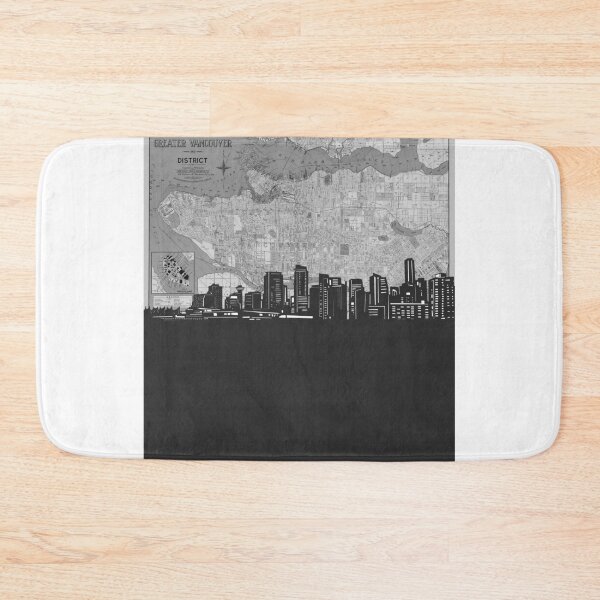 Item preview, vancouver skyline designed and sold by BekimART.