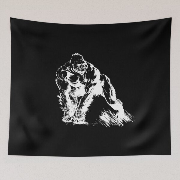 Item preview, Buff Alpha Silverback Gorilla Art Design designed and sold by webdango.
