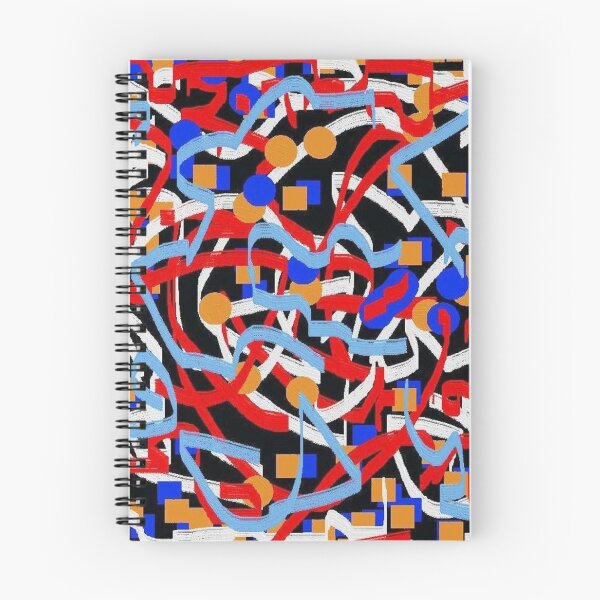 Item preview, Abstract multicolor laberinto designed and sold by eliso silva.