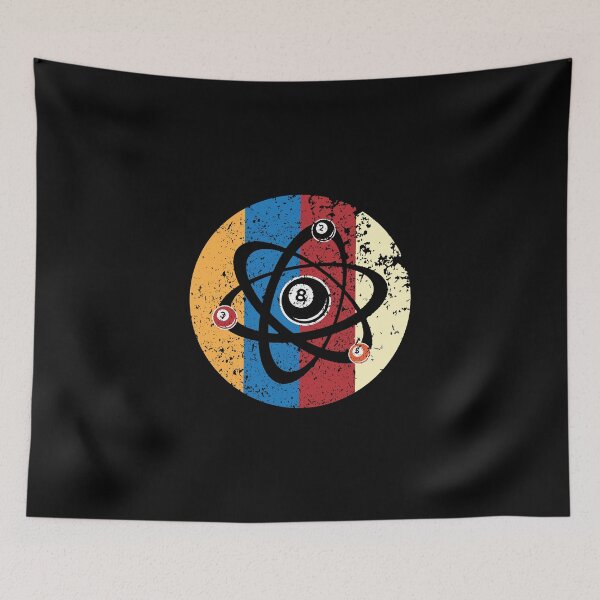 Item preview, Billiards Ball Atom Science Pool Player Scientists designed and sold by perfectpresents.